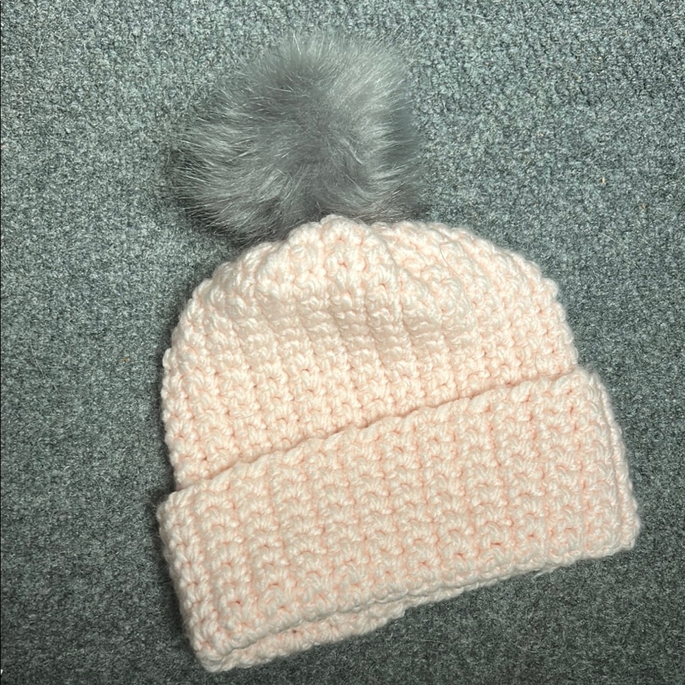 Cozy Knit Beanie with Pom Pom